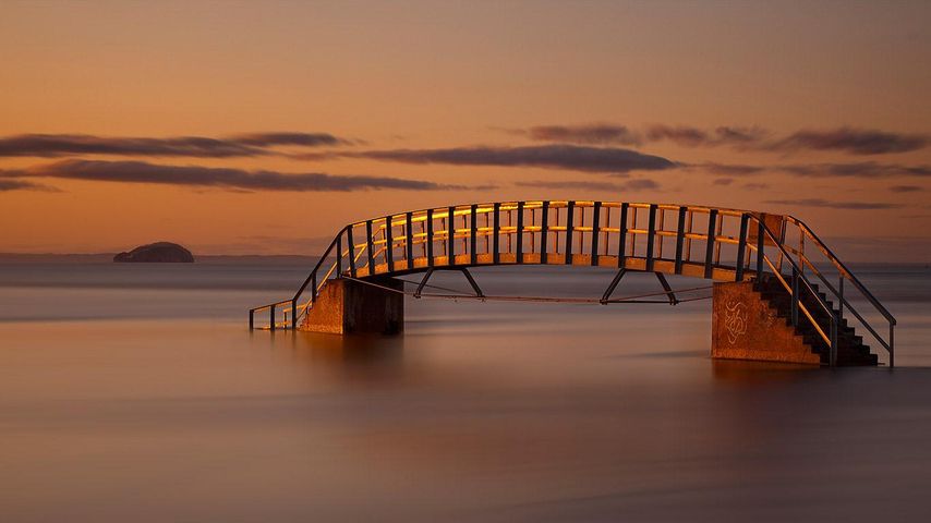Belhaven Bay Bridge, Firth of Forth, Scotland