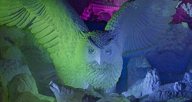 Snow sculpture from Sapporo Snow Festival at Odori Park in Sapporo, Hokkaido, Japan