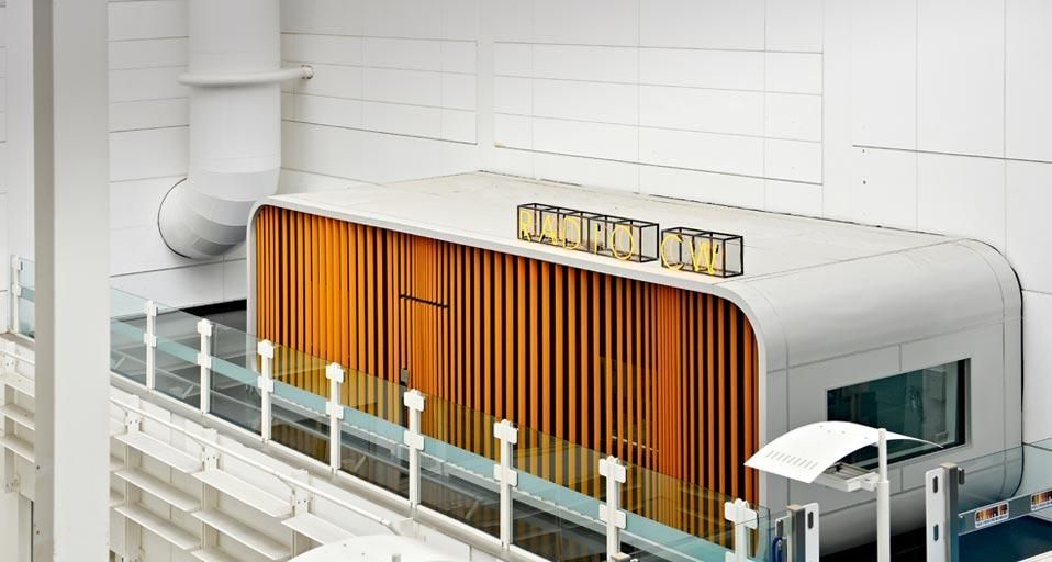Radio room at Chelsea and Westminster Hospital, London, England, photographed as part of Bing Help Your Britain ©