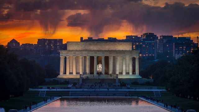 The Lincoln Memorial, Washington, DC