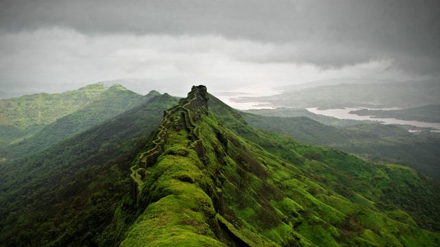 Rajgad Fort near Pune, India