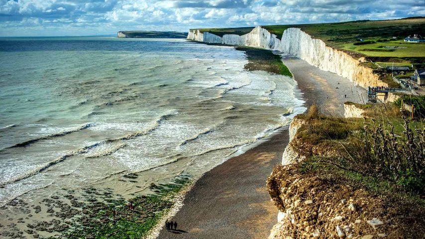 The Seven Sisters Country Park in East Sussex