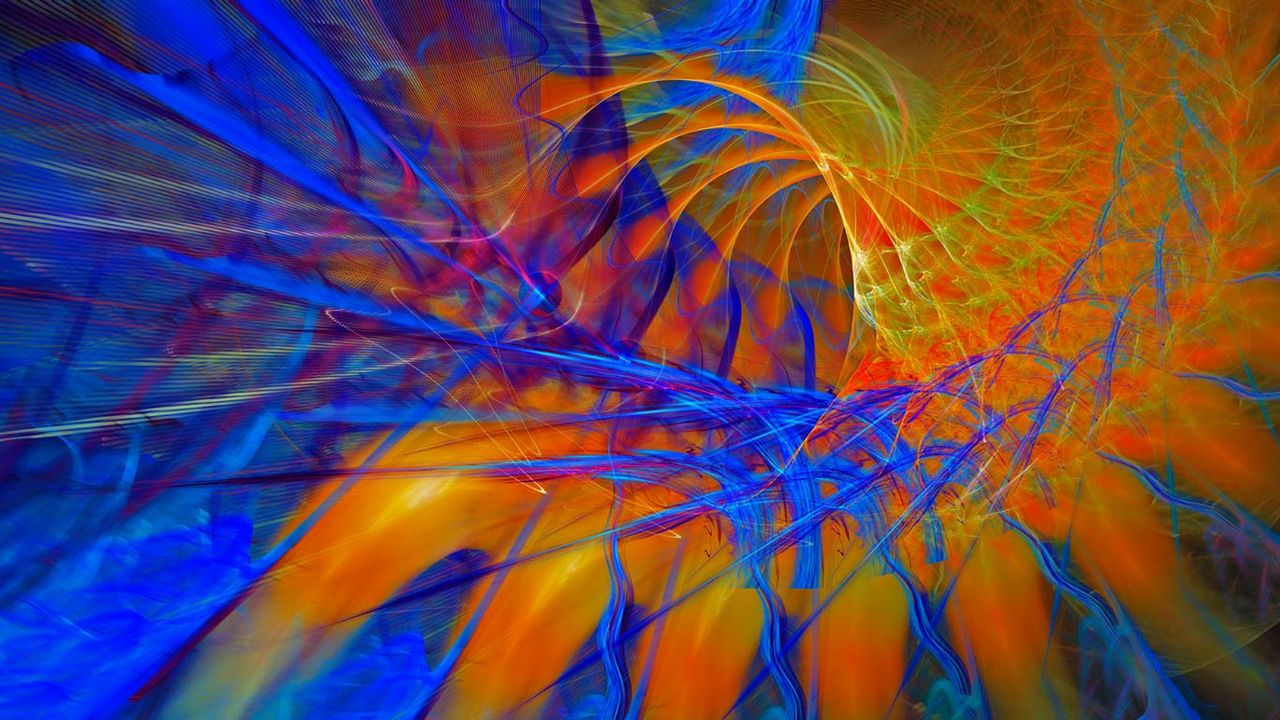 Flammes fractales