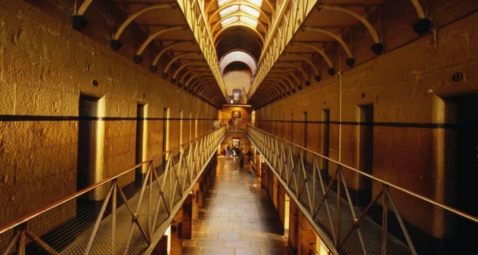 Inside Old Melbourne Gaol