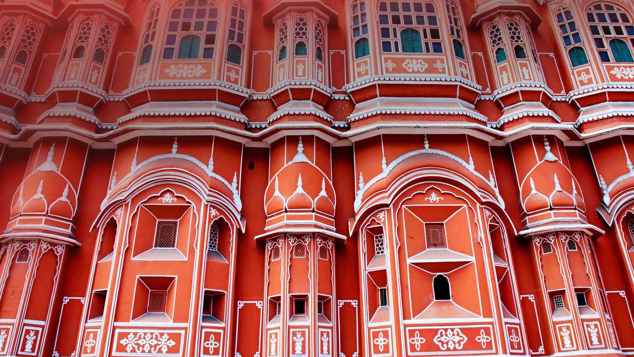 Hawa Mahal in Jaipur, India 