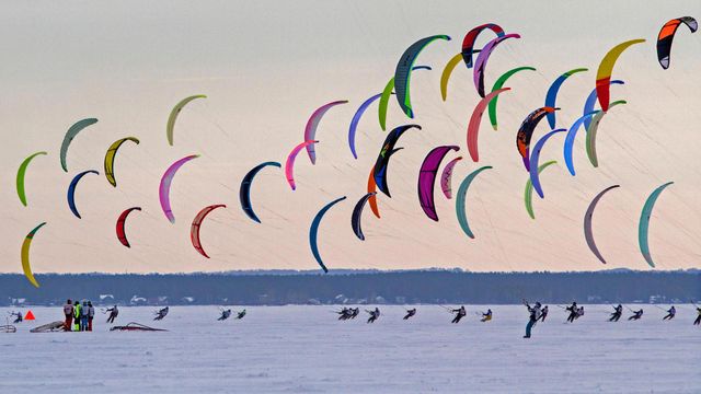 Siberian Snowkiting Cup in Novosibirsk, Russia