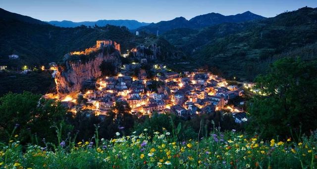 Palizzi Superiore in the Province of Reggio Calabria, Italy