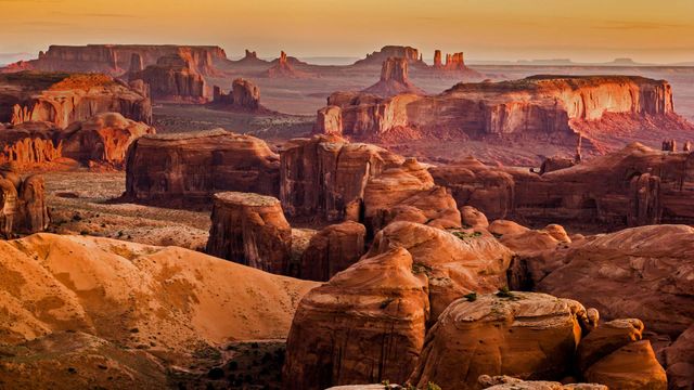 Monument Valley in Arizona and Utah