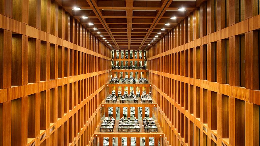 Jacob-und-Wilhelm-Grimm-Zentrum, Universitätsbibliothek der Humboldt-Universität zu Berlin, Deutschland