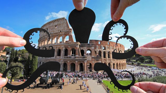 The Colosseum of Rome, Italy