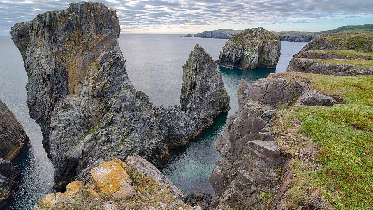 Cliffs at Spillars Cove, Nfld. 