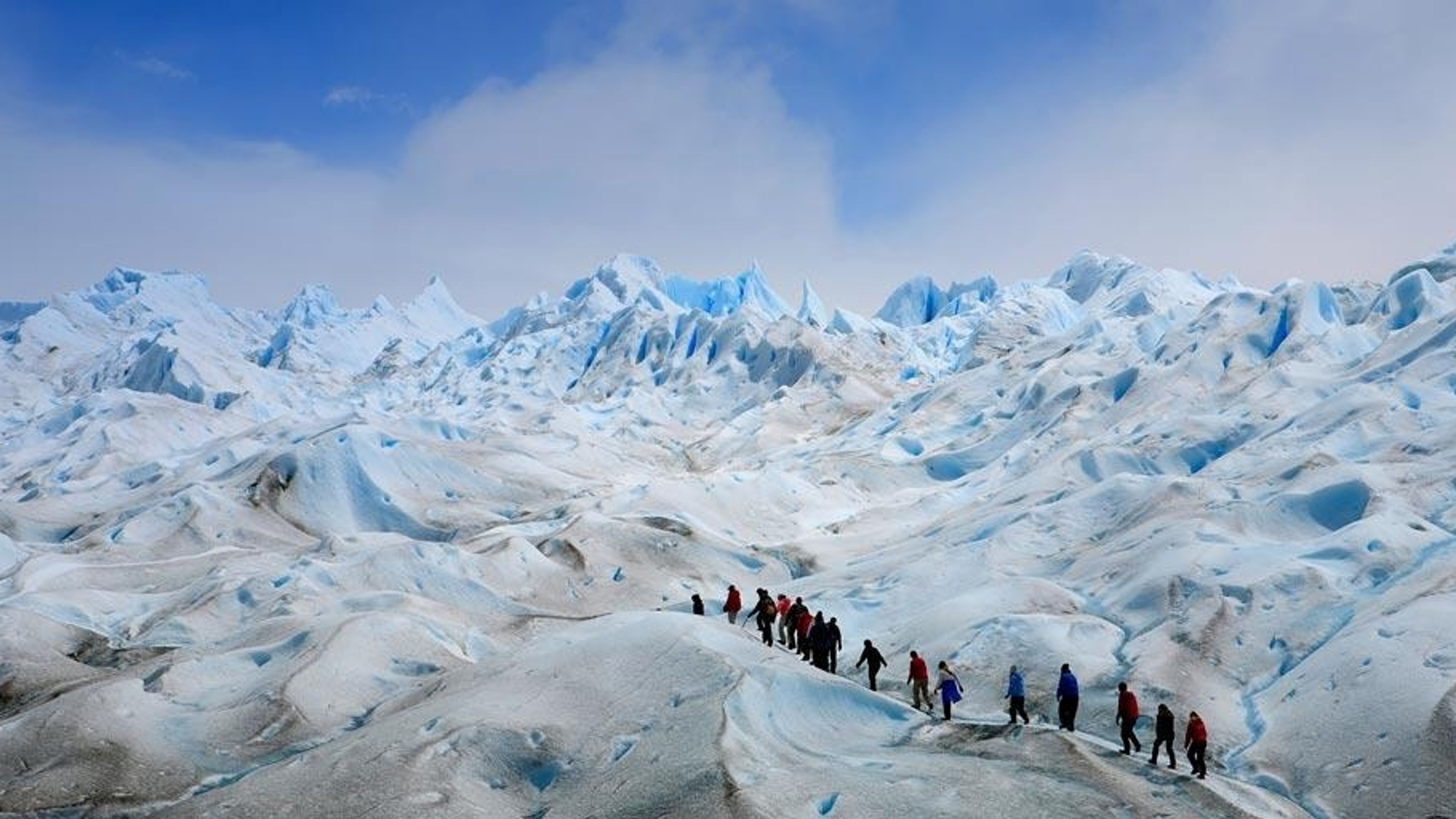 Perito Moreno glacier in Los Glaciares National Park, Patagonia ...