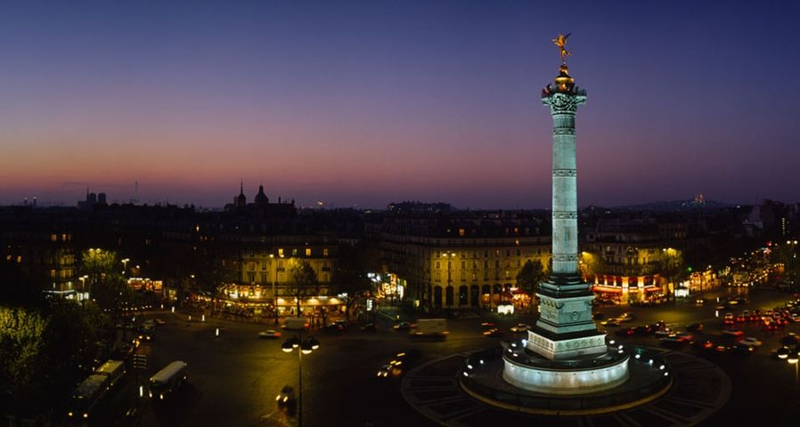 Julisäule auf der Place de la Bastille, Paris, Frankreich – Panoramic Images/Getty Images ©