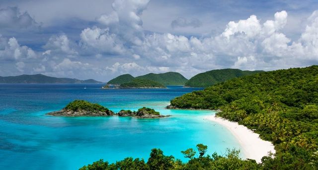 Trunk Bay on St. John, U.S. Virgin Islands