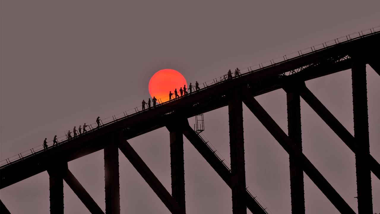 Sydney Harbour Bridge in Sydney, Australia 
