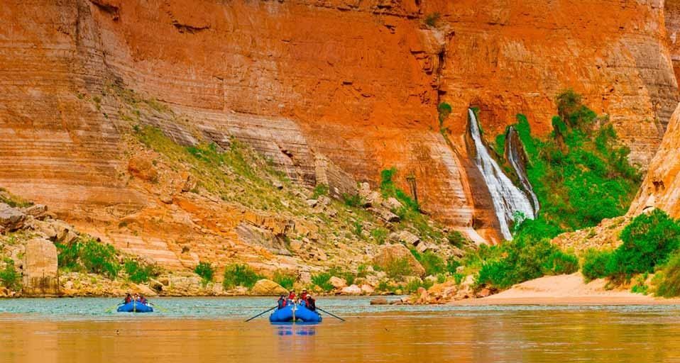 Whitewater rafting trip on the Colorado River in Marble Canyon, Grand Canyon National Park, Arizona