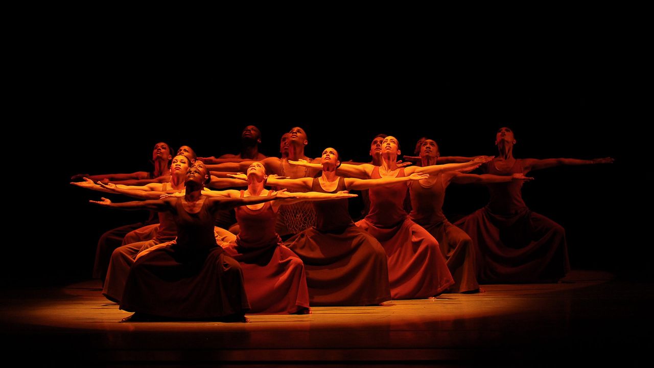 The Alvin Ailey American Dance Theater company performs ‘Revelations’ in New York City 