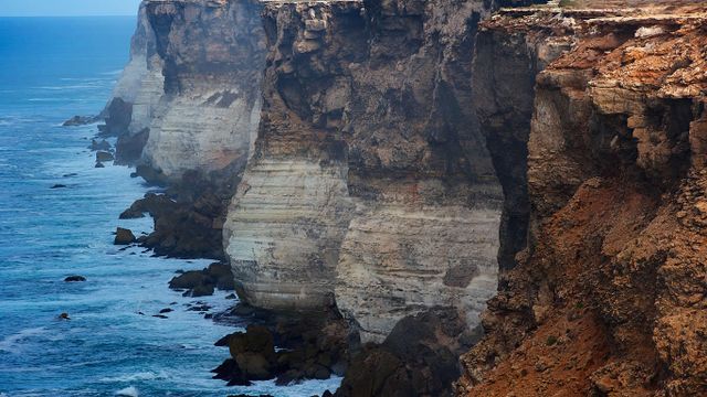 Bunda Cliffs on the Great Australian Bight, South Australia