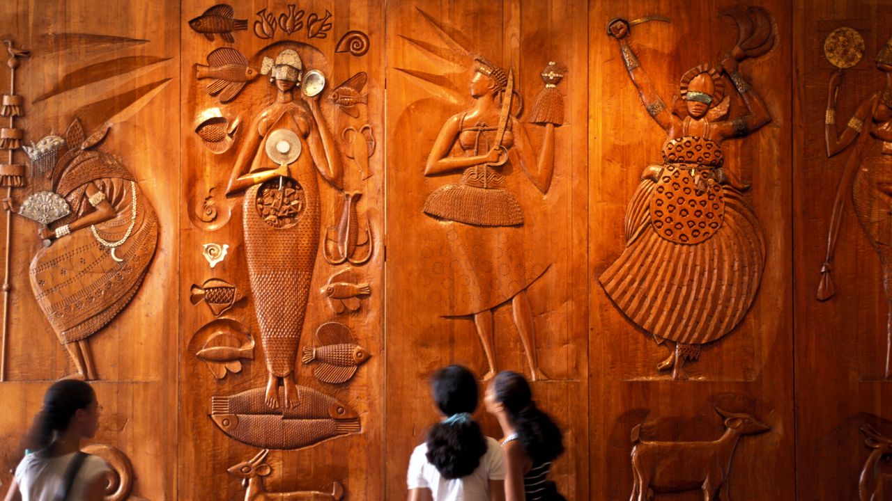 Museu Afro-Brasileiro em Salvador, na Bahia