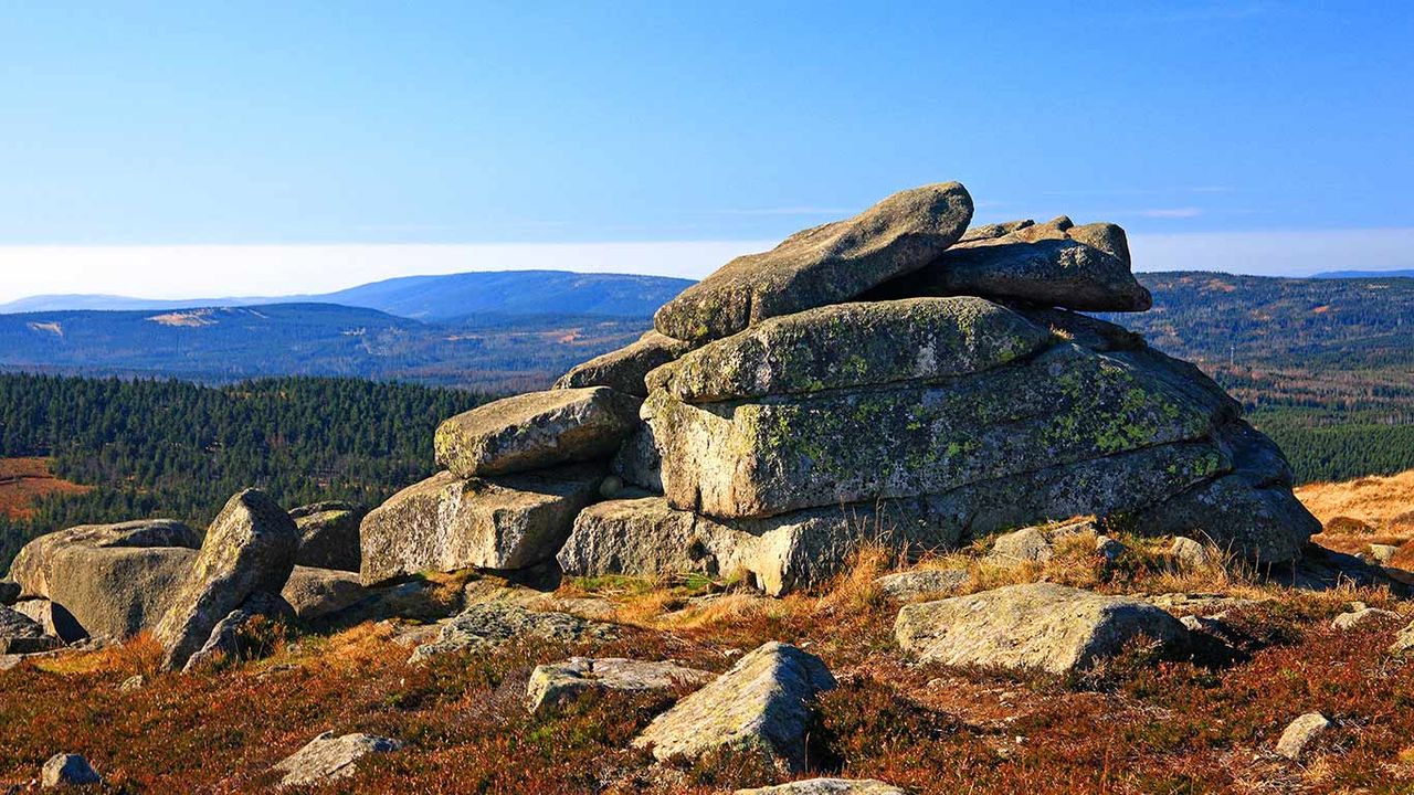 Hexenaltar auf dem Brocken-Gipfel