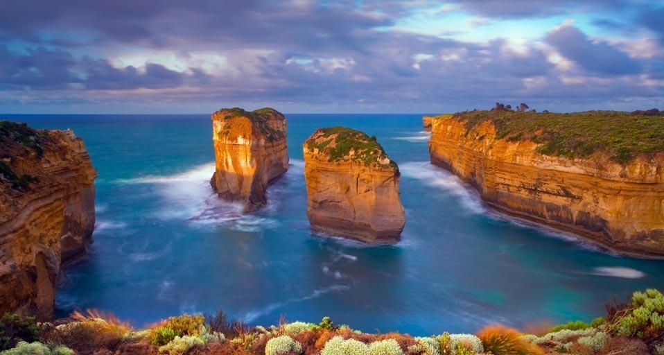 Island Archway, Loch Ard Gorge, Port Campbell National Park, Victoria, Australia