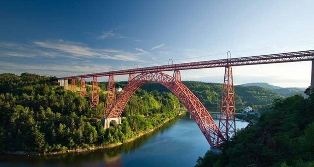 Viaduc de Garabit à Ruynes-en-Margeride, Cantal, Auvergne