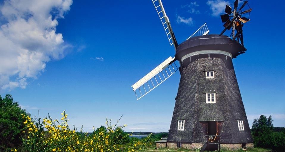 Die Holländerwindmühle in Benz, Usedom