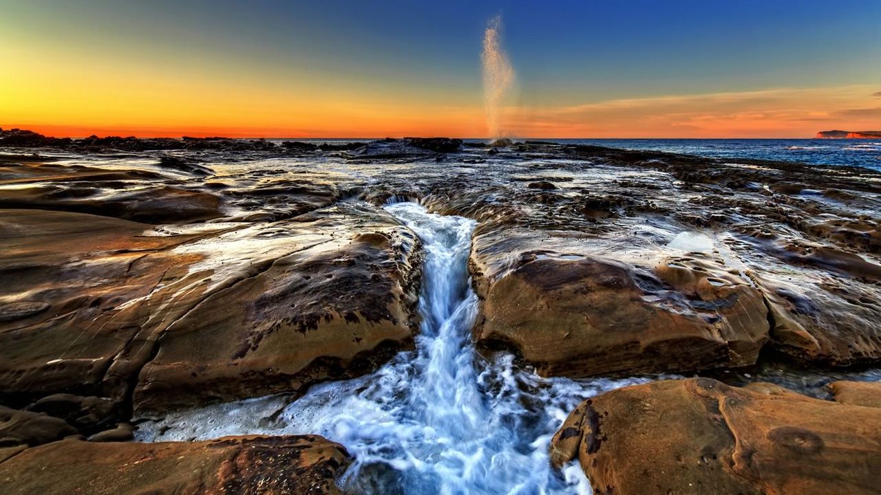 North Avoca Beach in New South Wales, Australia 