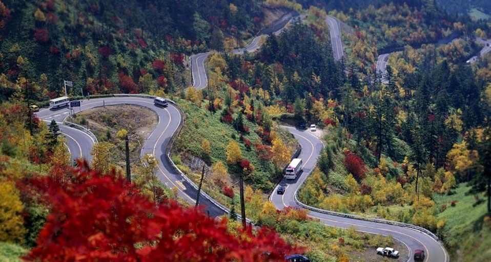 ｢万座道路｣群馬, 嬬恋村
