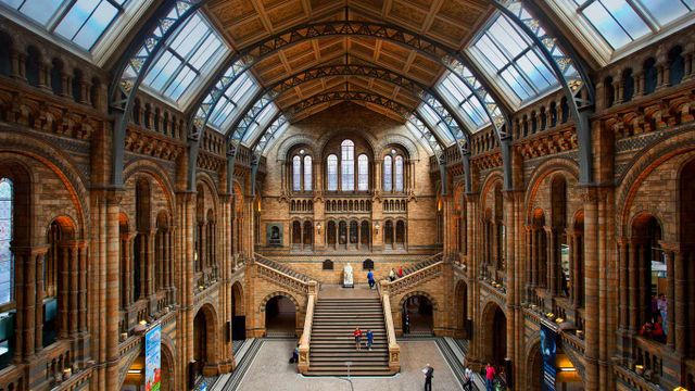 「ロンドン自然史博物館」イギリス, ロンドン