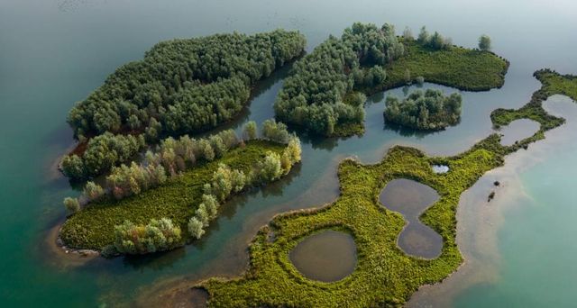 ｢ジュミエージュの砂州｣フランス, ノルマンディー地方, ルーアン