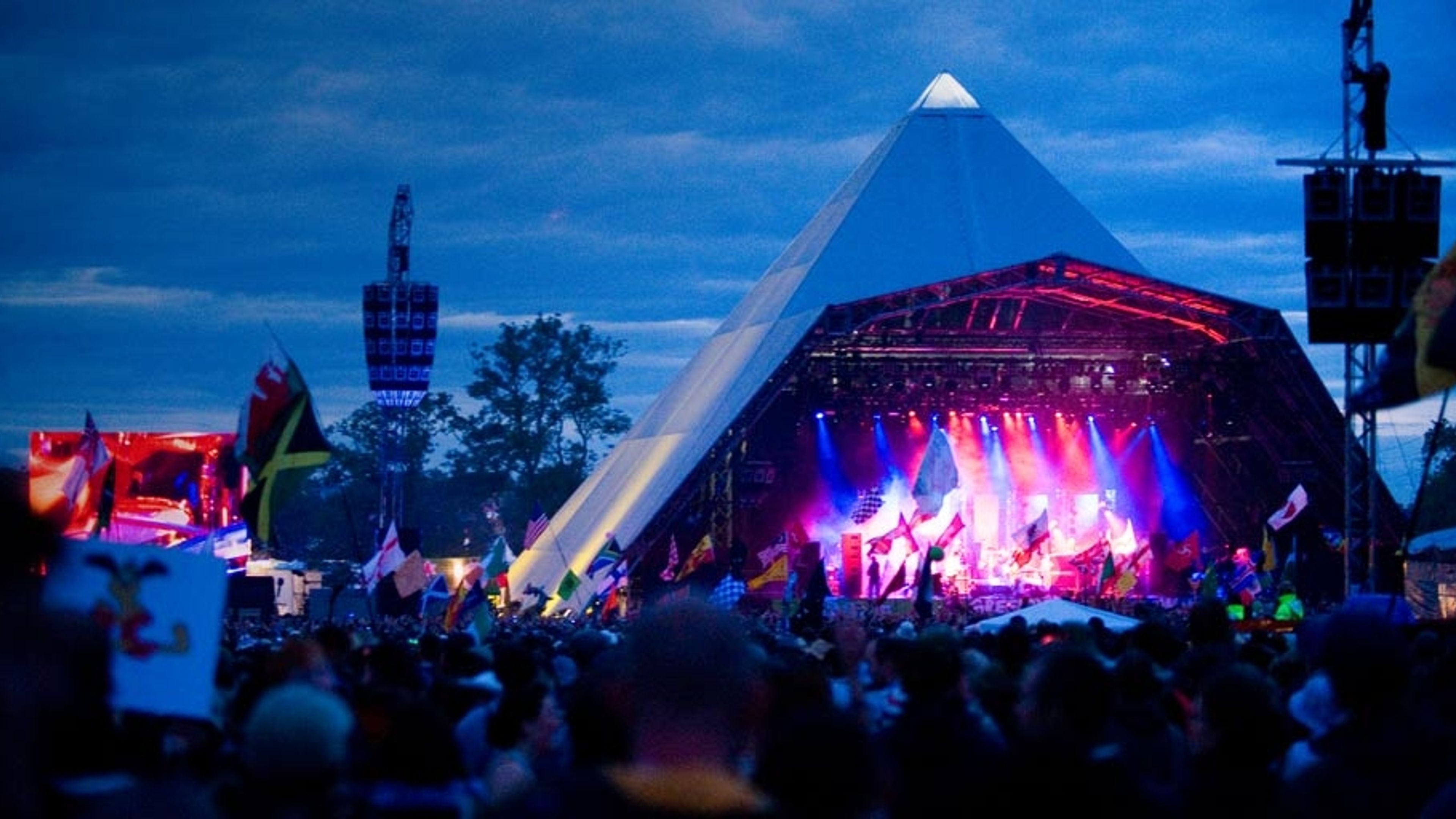 The Pyramid Stage, Glastonbury Festival, Somerset, Uk - Alexander Joe 