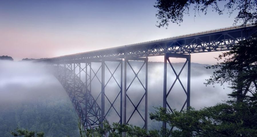 New River Gorge Bridge near Fayetteville, West Virginia