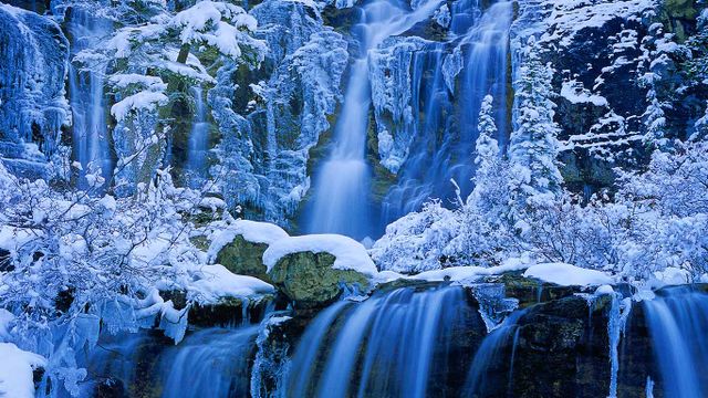 Tangle Creek Falls, Jasper National Park, Alberta