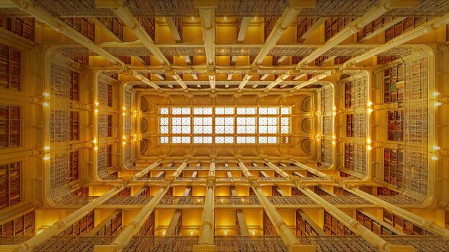 ジョージ・ピーボディ図書館｣米国メリーランド州, ボルチモア