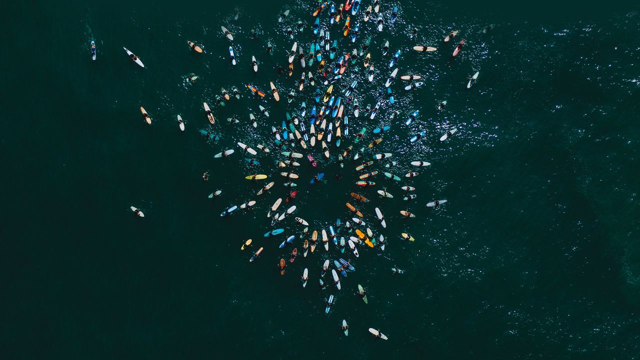 'Paddle Out for Unity' event in San Diego, California