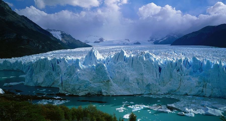 阿根廷的贝利托莫雷诺冰川，今天是小暑