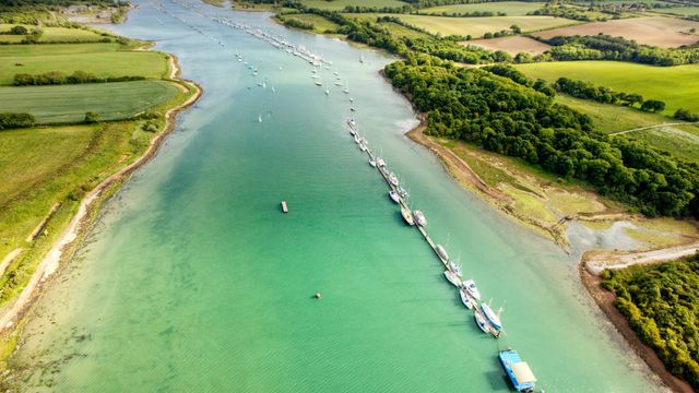 The River Medina on the Isle of Wight