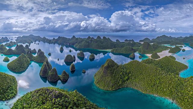 Wayag Island at Raja Ampat, Indonesia