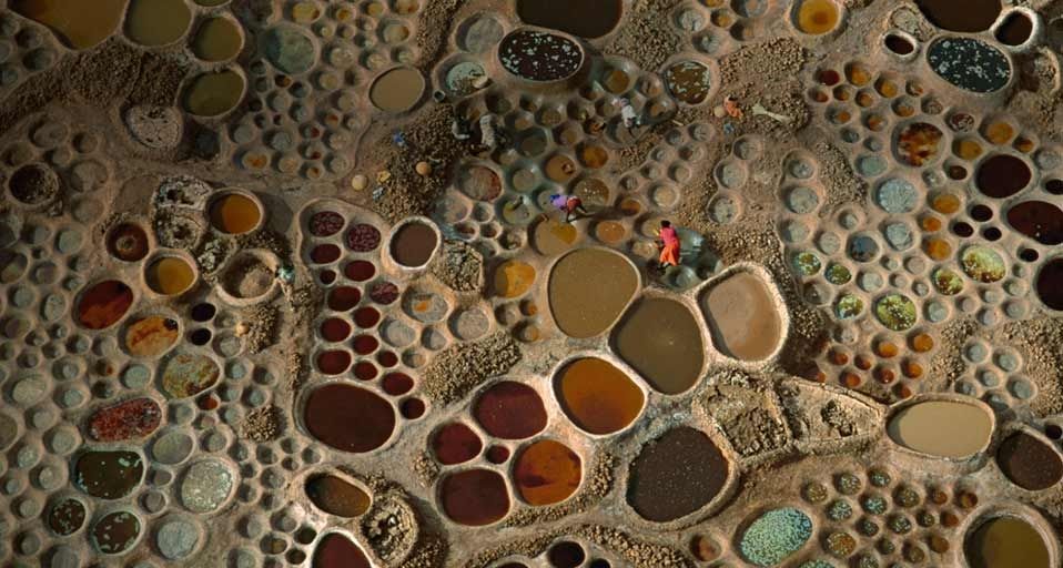 Salzwasser-Reservoir in Teguidda-n-Tessoumt, Niger – George Steinmetz/Corbis ©