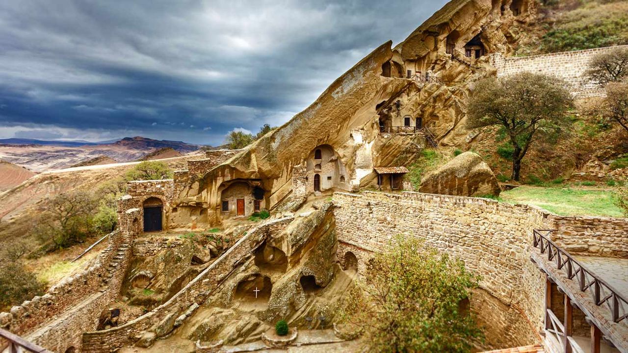 Monastère de David Garedja, entre la Géorgie et l’Azerbaïdjan 