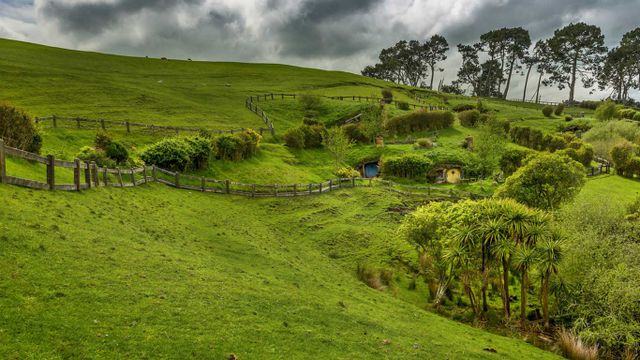 Hobbiton, near Matamata, North Island, New Zealand