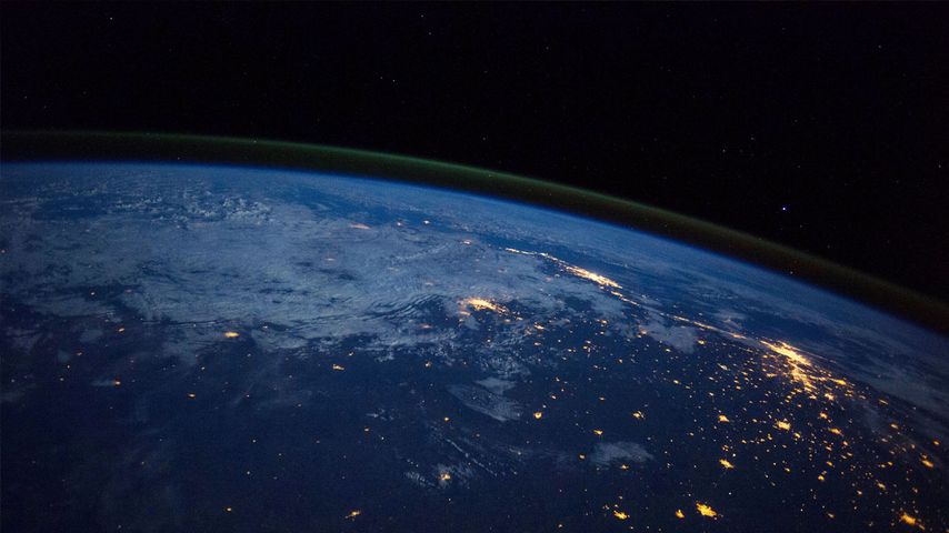 从国际空间站所看到的里约热内卢和圣保罗