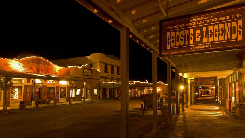Tombstone, Arizona, on the anniversary of the gunfight at the O.K. Corral
