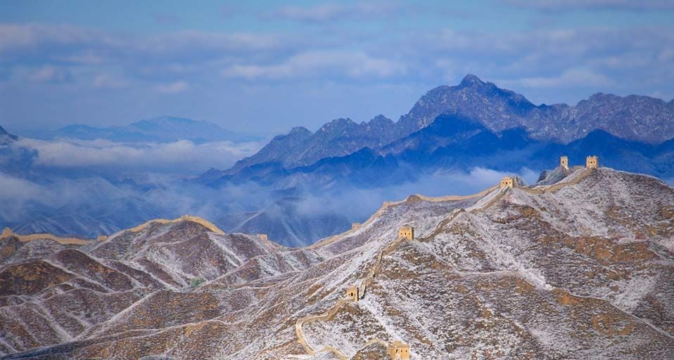The Great Wall at Jinshanling, China
