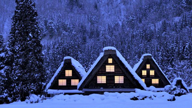 「荻町合掌造り集落」岐阜県, 白川郷