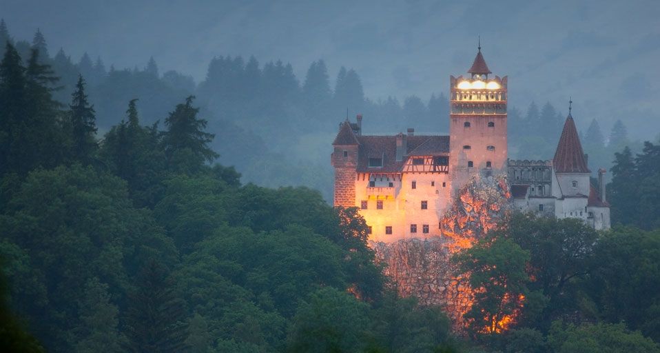 Bran castle (Dracula castle) in Bran, Transylvania, Romania