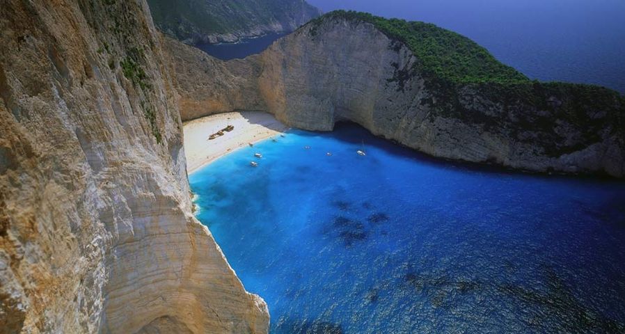 ｢難破船の浜辺｣ギリシャ, ザキントス島