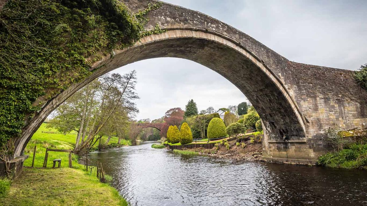 Brig o' Doon in Ayrshire, Scotland 