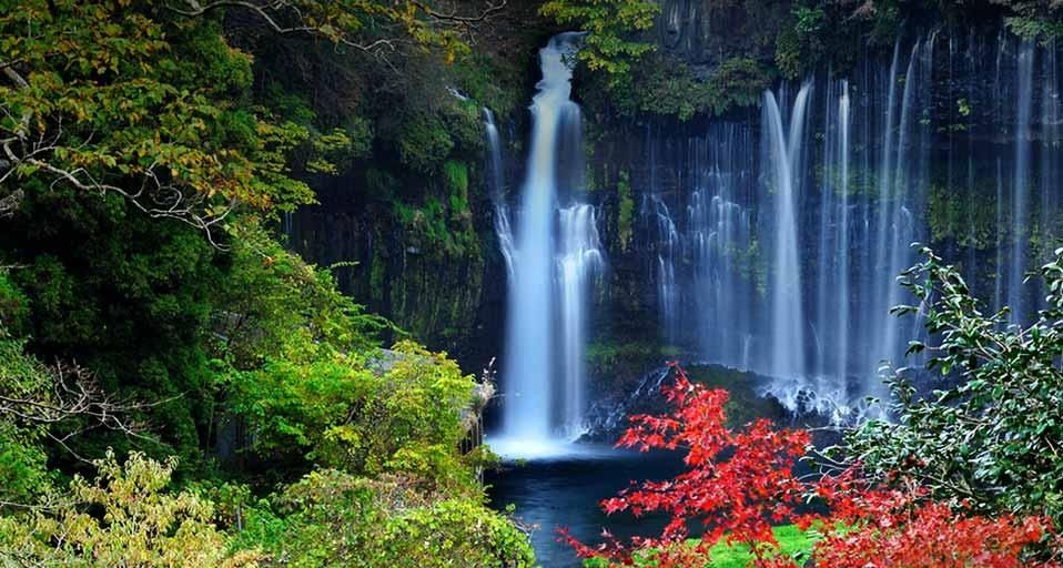 ｢白糸の滝｣静岡, 富士宮市